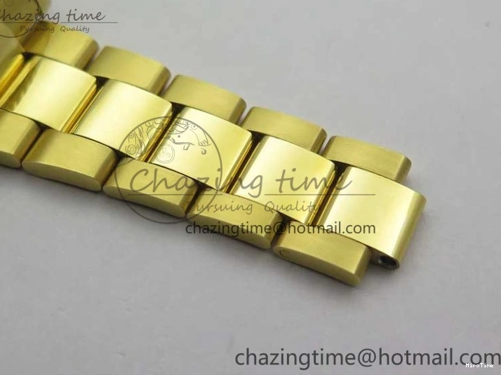 MiroTime 1223 Unisex Submariner 41mm 126618 LB YG EWF Blue Dial on YG Bracelet A 2615